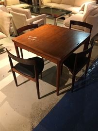 Swedish slip top and expandable games table