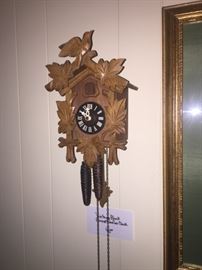 Vintage Black Forest Coo Coo Clock