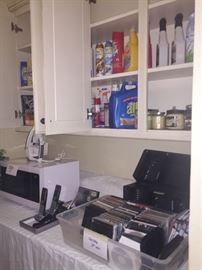 Cleaning Supplies, Microwave, CDs & DVDs