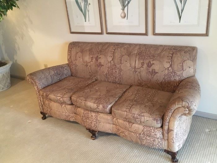 beautiful vintage sofa