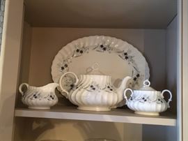full set of Royal Doulton china " Millefleur" pattern
