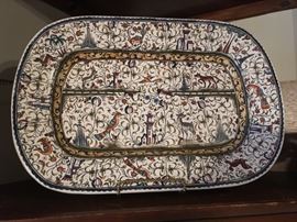 Large ceramic platter
