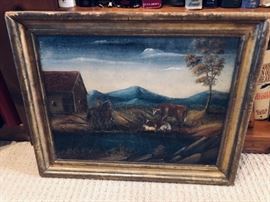 Oil painting on canvas