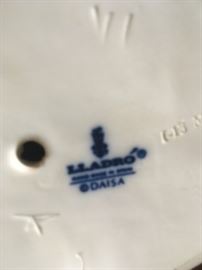 Back stamp of figurine