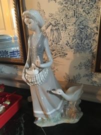 Lladro figurine  About 12" tall