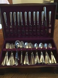 Flatware set.  Old Denmark by Yamakazi
