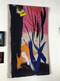 Czech Art Protis - Pajasova` Miroslava. 1989 Original. No. 61837