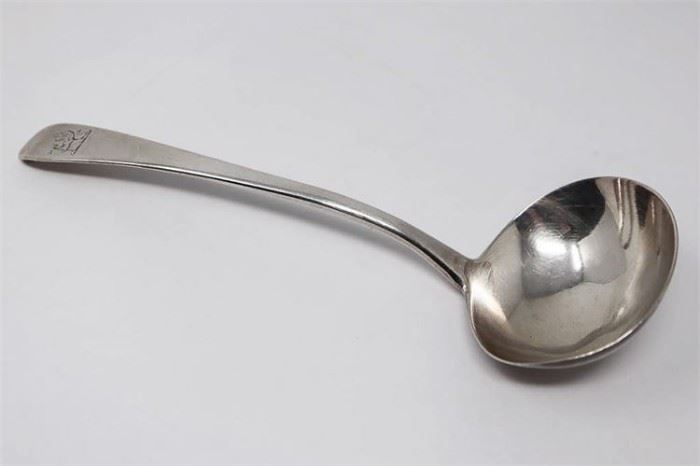 2. Sterling Silver Ladle, London 1803, Makers Will Eler Will Fern , 1.70 ozt