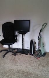 TV, Chair, Rug Cleaner, Heater