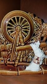 Pottery and glassware. McCoy