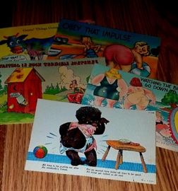 Vintage postcards