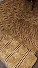 Vintage Mid Century 2 pcs. matching sofa and chair set-Great Condition!!