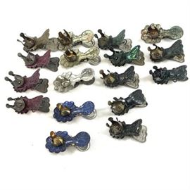 Lot 207-1
Antique German Christmas Tree Candle Holders