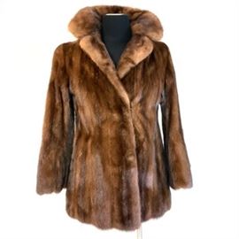 Lot 705
Vintage Female Mahogany Mink Stroller