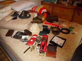 Vintage Men Hats, Men Watches,