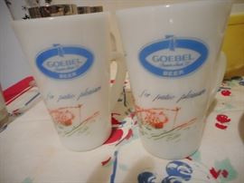 Vintage Goebel Private Stock Beer Mugs Sold as Pair