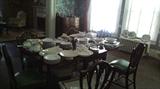 Lots of China and linens