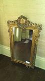 Lovely gilded mirror with fruit pattern