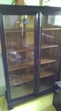 Amazing vintage bookcase.