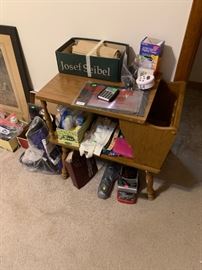 side table & misc. 