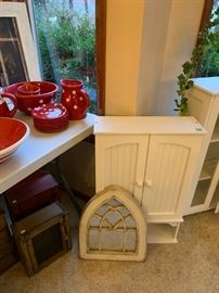 more small cabinets and display items