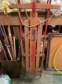 vintage sled
