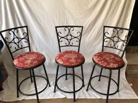 3 Kitchen Bar Stools