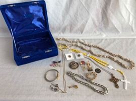 Costume Jewelry and Pins