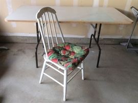 Folding Table and Chair