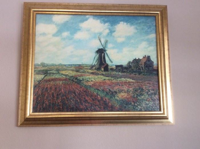 Framed Oil Painting