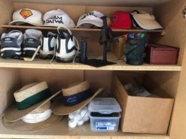 Golf Hats, Shoes