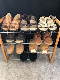 Mens Sandals  Slippers and Shoe Rack