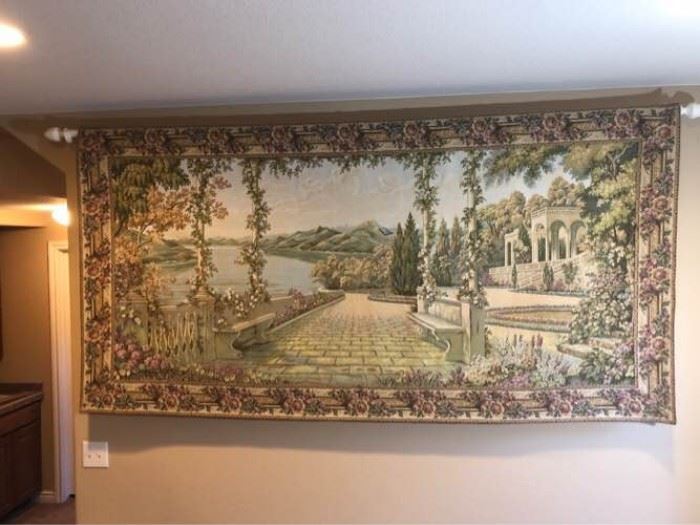 Victorian Tapestry with Rod