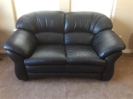 Vinyl Loveseat