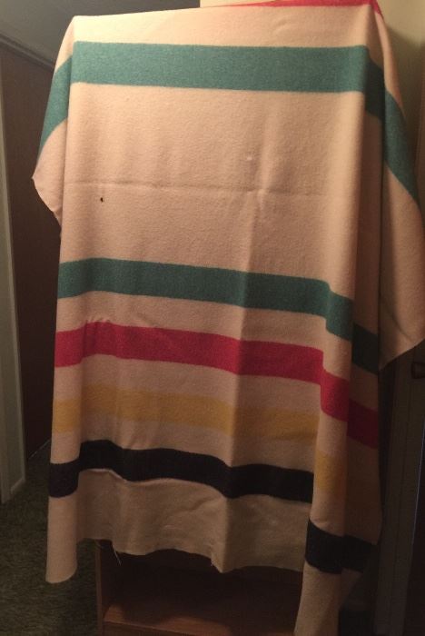 Hudson Bay vintage blanket