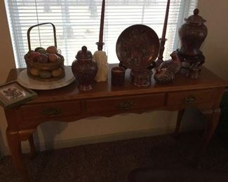 Sofa table and more home decor