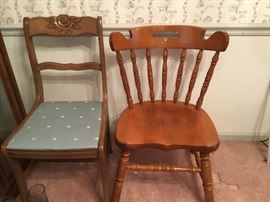 Several of both these chairs