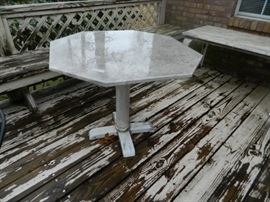 3rd marble top table