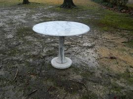 Another marble top table