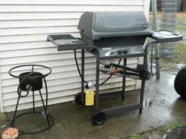 Large garage in back