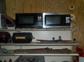 Large garage in back