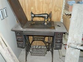 Large garage in back