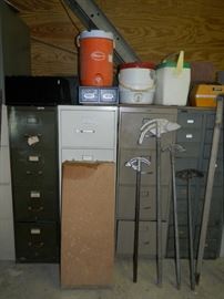 Large garage in back