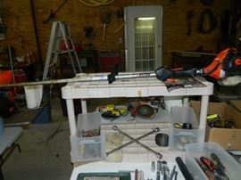 Large garage in back