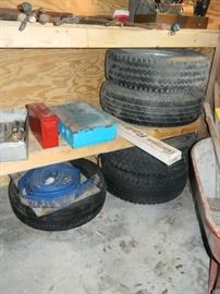 Large garage in back