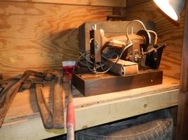 Large garage in back