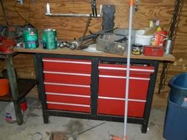 Large garage in back