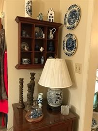 Delft, Canton Ginger Jar Lamp