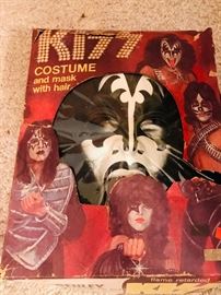 1978 Kiss Halloween Mask Gene Simmons