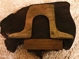 Original Rail Panama Railroad 1853-1869